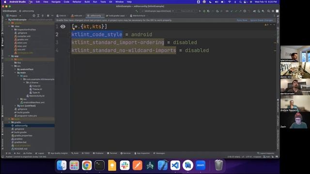 ktlint(Kotlin format/lint) Configuration - David Corrado смотреть онлайн