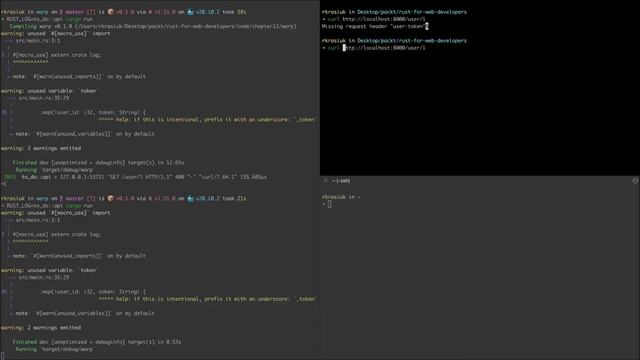 Rust Web Programming | Appendix A. Understanding the Warp Framework смотреть онлайн