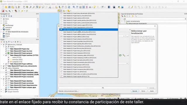 Taller QGIS - PostGIS - MasterGIS Aniversario - Parte 2 смотреть онлайн