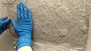 МАСТЕР-КЛАСС. Декоративная штукатурка АРТ-СКАЛА. Фактура дикого камня (имитация). РусДекор.