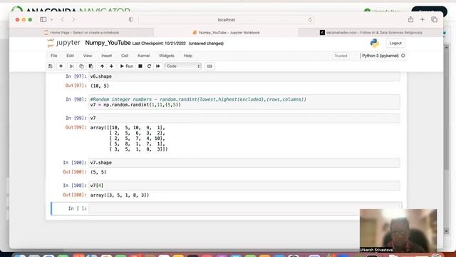 How to Access Elements of an Array in Python | Python For Data Science | datamahadev смотреть онлайн