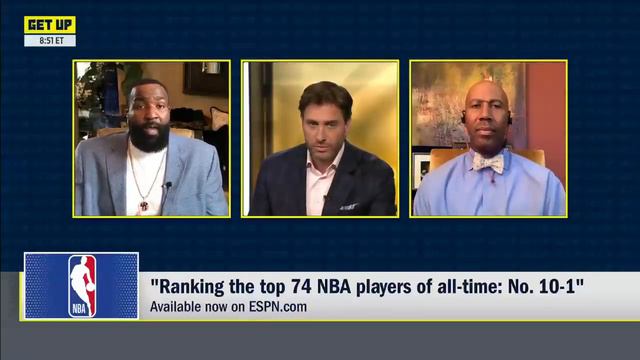 Kendrick Perkins has to answer for ranking LeBron over Michael Jordan | Get Up смотреть онлайн