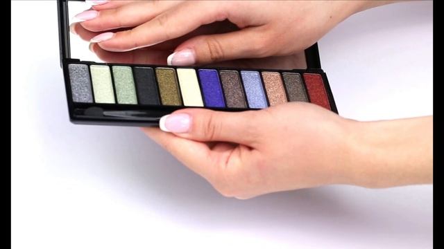 Набор теней для век (12 цветов) ES-508