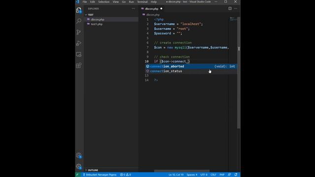 How to connect MySQL Database using php - Xampp смотреть онлайн