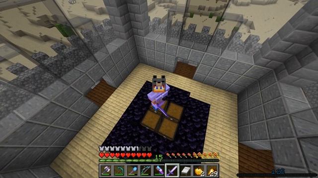 Что это за крепость? Выживание с модами в Minecraft1.16.5 #24