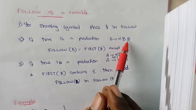 Compiler Design Lec - 25 - FIRST and FOLLOW in PARSING by Deeba Kannan смотреть онлайн