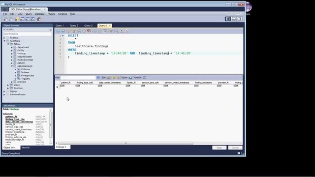MySQL Querying Data - Lesson 3, Part 5 - Row Restriction - Datetime Data Type (continued) смотреть онлайн