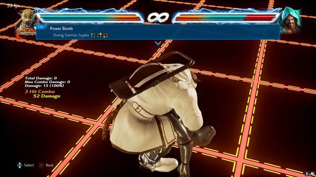TEKKEN 7 KING WRESTLER/GRAB MOVE REVERSE ARM SLAM COMBO смотреть онлайн