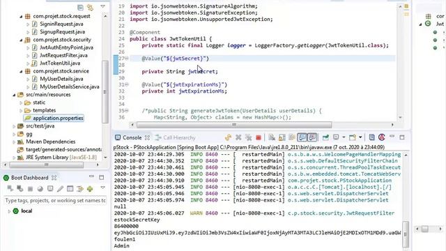 Login Register Angular 10 Spring Boot Spring security et Jwt Part 3 смотреть онлайн