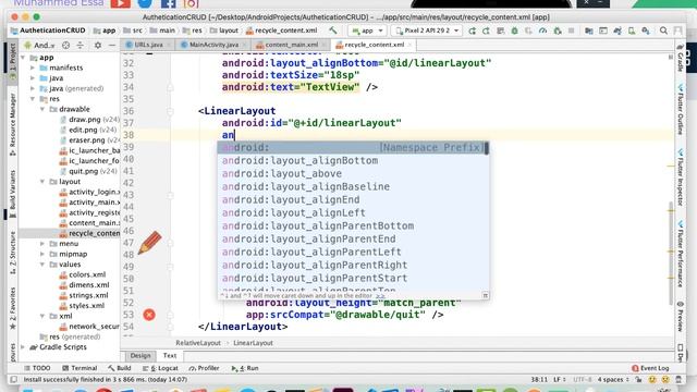 16 Android Java API Volley Full Project RecyclerView XML смотреть онлайн