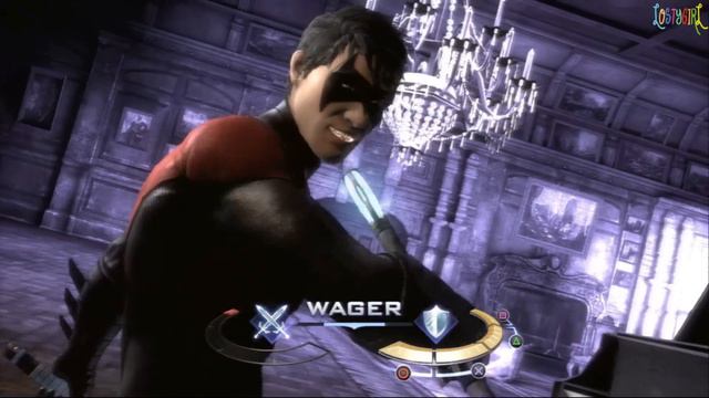 Injustice Gods Among Us Nightwing (Dick Grayson) All Unique Clash Quotes смотреть онлайн