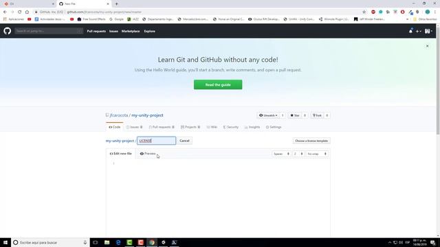 Conectar Unity y GitHub смотреть онлайн