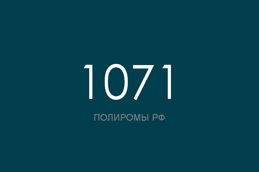 ПОЛИРОМ номер 1071 смотреть онлайн
