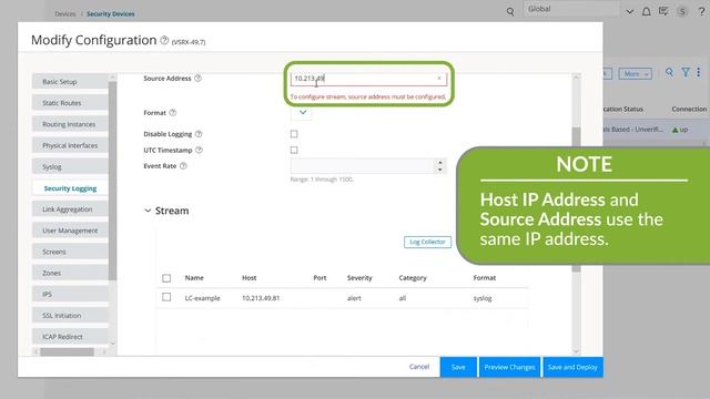 Adding Log Collector as a Special Node Using Security Director Log Collector смотреть онлайн
