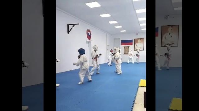 Тренировочные спарринги средней группы ???