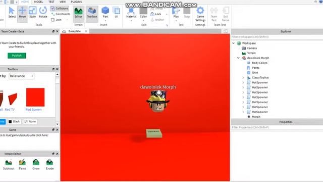 How to make your own, cartoon head in ROBLOX. | ROBLOX #DawololeK смотреть онлайн