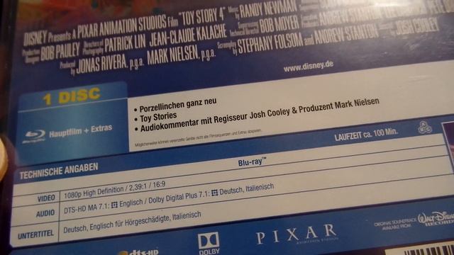 Blu Ray - Toy Story 4 Unboxing смотреть онлайн