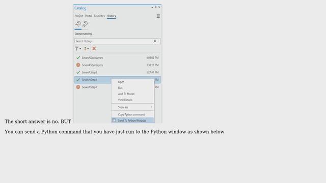 GIS: Seeking Python Code Generator in ArcGIS Pro (4 Solutions!!) смотреть онлайн