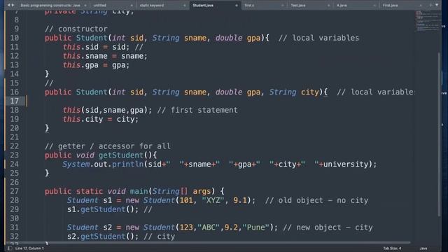 29 Core Java static keyword смотреть онлайн