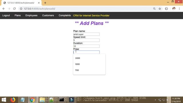 Python Django Bootstrap Project CRM For Internet Service Provider смотреть онлайн