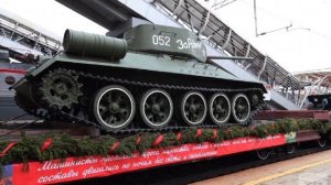 В Бугульму прибудет «Паровоз Победы» с танками