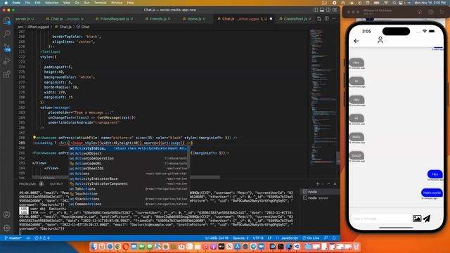 Mobile Chat App - React Native Firebase смотреть онлайн