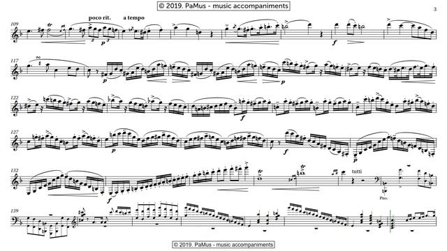 Carl Maria von Weber: Clarinet Concerto in Eb major (Piano), 1st movement *REMASTERED* смотреть онлайн