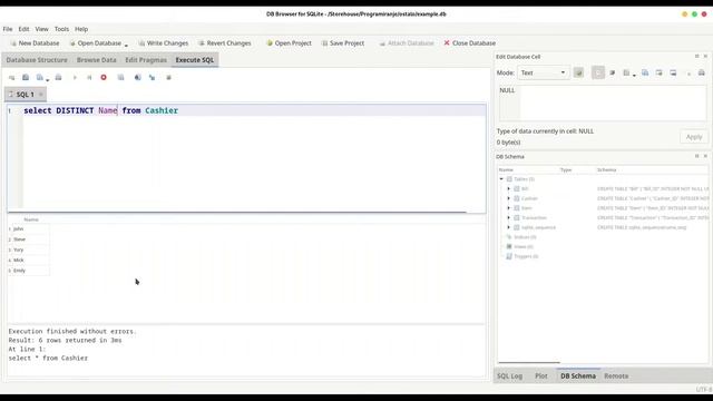 SQL - Distinct смотреть онлайн