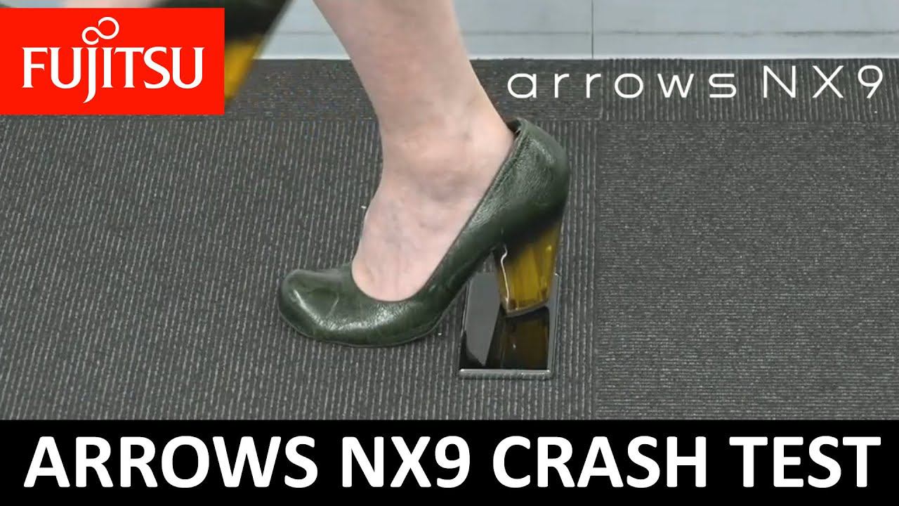 Fujitsu ARROWS Nx9 F 52A Crash Test смотреть онлайн