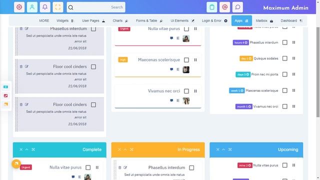 Bootstrap Admin Dashboard Templates with LTR Dark Theme смотреть онлайн