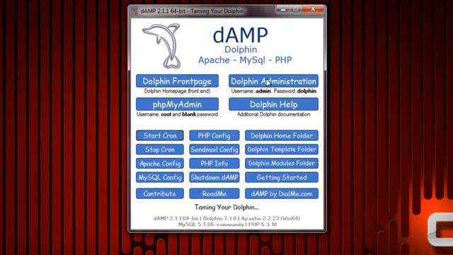 How to use Boonex Dolphin on Windows with dAMP смотреть онлайн
