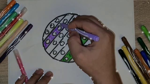 How to draw POP IT/ПОП ИТ қалай салу/Как нарисовать ПОП ИТ смотреть онлайн