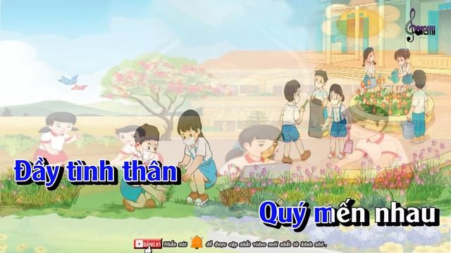 Karaoke - Lớp Chúng Ta Đoàn Kết - Âm Nhạc Lớp 3 || Lớp Nhạc doremi смотреть онлайн