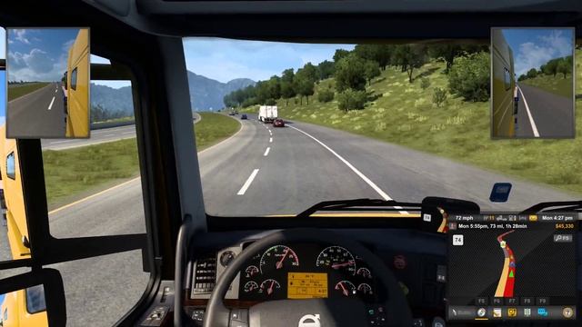 American Truck Simulator | Volvo | City -Vancouver BC смотреть онлайн