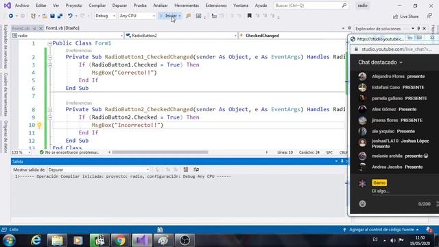 Radio Button | Visual Studio смотреть онлайн