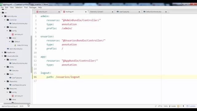 Symfony 3 - 59 - Seguridad. Log out смотреть онлайн