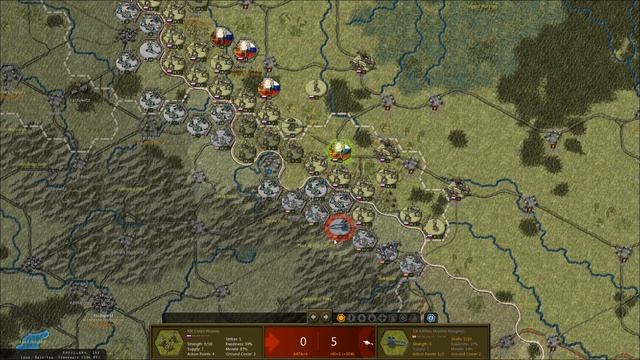 Strategic Command WW1. Ход 21. Прохождение за Антанту. смотреть онлайн