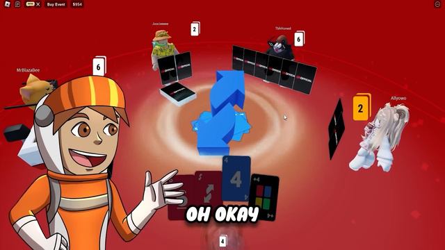 IMPOSSIBLE +9999 Uno Card Challenge in Roblox! смотреть онлайн
