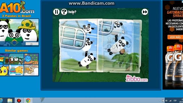 EL GATO VOLADOR - 3 PANDAS IN BRAZIL - RANDOM GAME смотреть онлайн