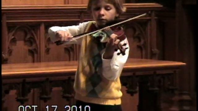 Danilo (Dacha) Thurber (8) Plays Perpetuum Mobile By K. Bohm