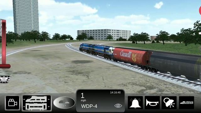 New Train Yard Level - WDP4B | Train Sim - Android Gameplay смотреть онлайн