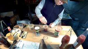 ЭКСПЕРИМЕНТ!! осветление сливового вина бентонитом