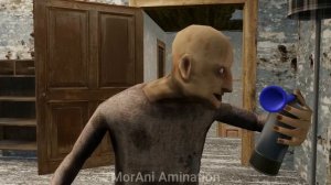 Granny vs Grandpa vs Baldi horror animation