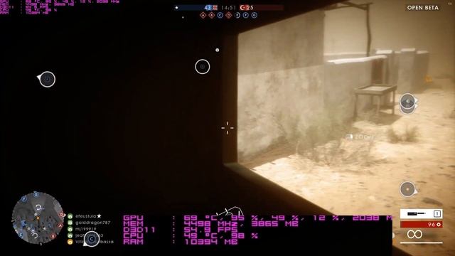 Manli gtx 1060+I5 4590 in Battlefield 1(Manli gtx 1060+I5 4590+16gb ram)Ultra settings смотреть онлайн