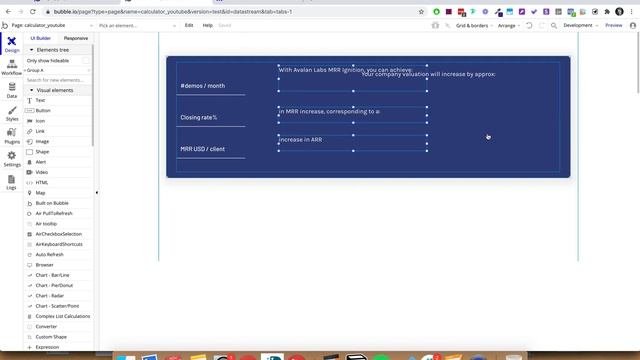How to Build ANY Interactive Calculator without code using bubble.io tutorial смотреть онлайн