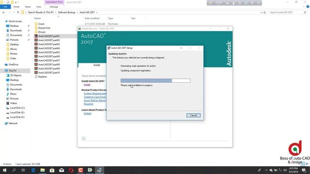 how to install autocad2007 bangla tutorials смотреть онлайн