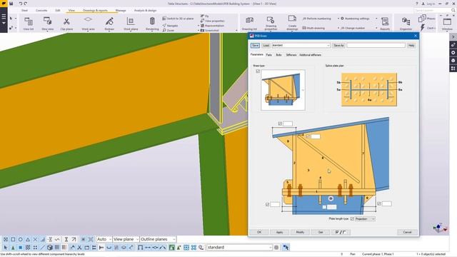 How to apply PEB Tools in Pre - Engineered Building System | Tekla Structures смотреть онлайн