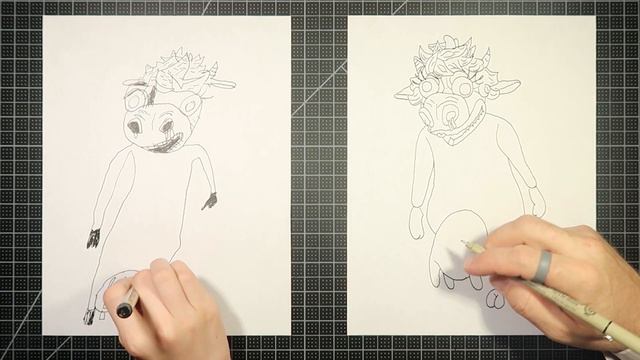 How to draw Happy (Happy's Humble Burger Farm) смотреть онлайн
