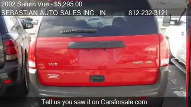 2002 Saturn Vue Base AWD 4dr SUV for sale in Terre Haute, IN смотреть онлайн