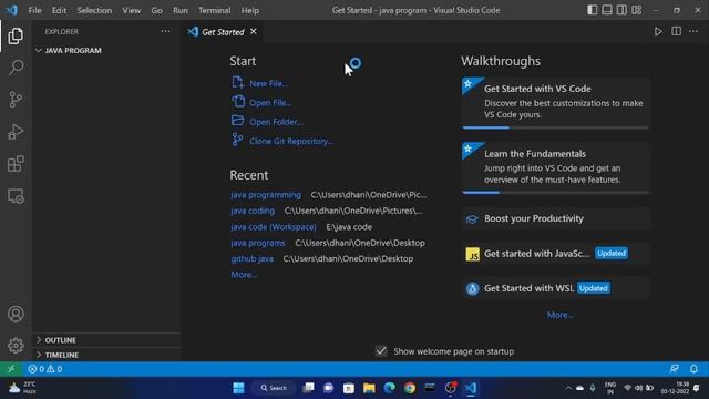 How to Install Visual Studio code [2022] #07 | Run Java code on it #java #visualstudiocod смотреть онлайн